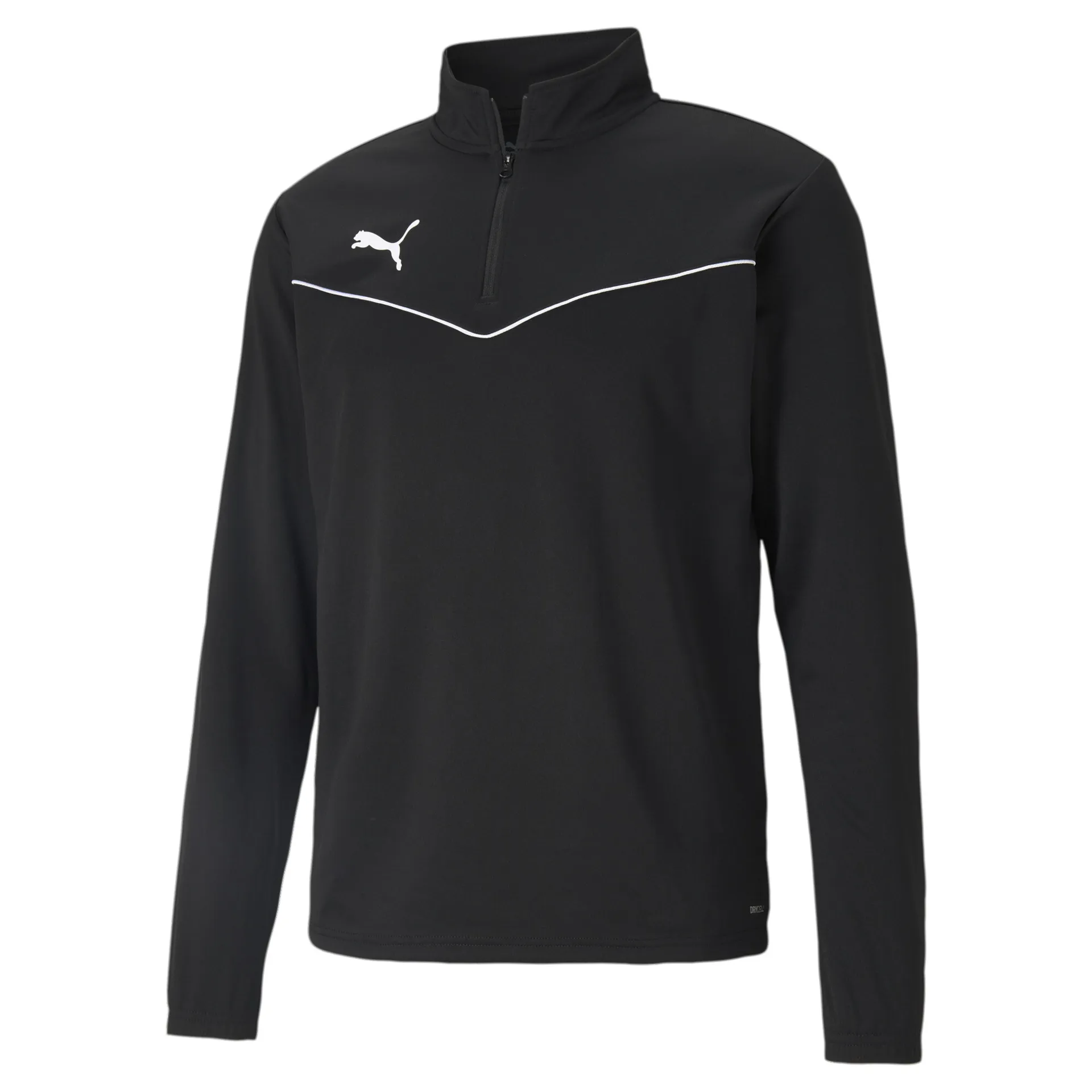teamRise 1/4 Zip Top Black